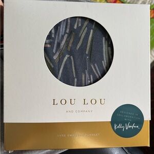 Lou Lou and company swaddle blanket